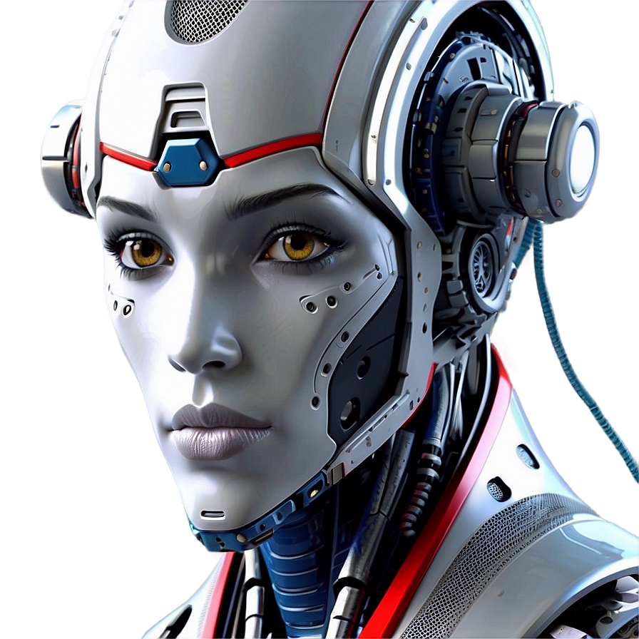 Space Robot Head Png Ucp52 PNG Image