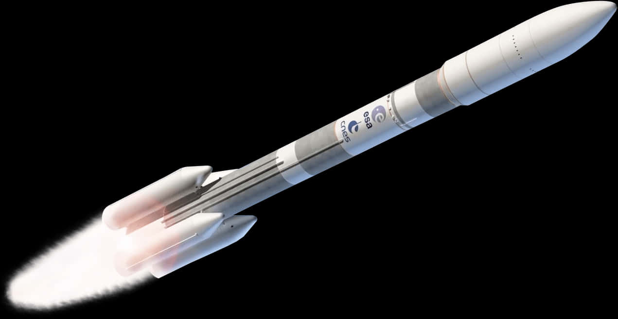 Space Rocket Launch E S A PNG Image