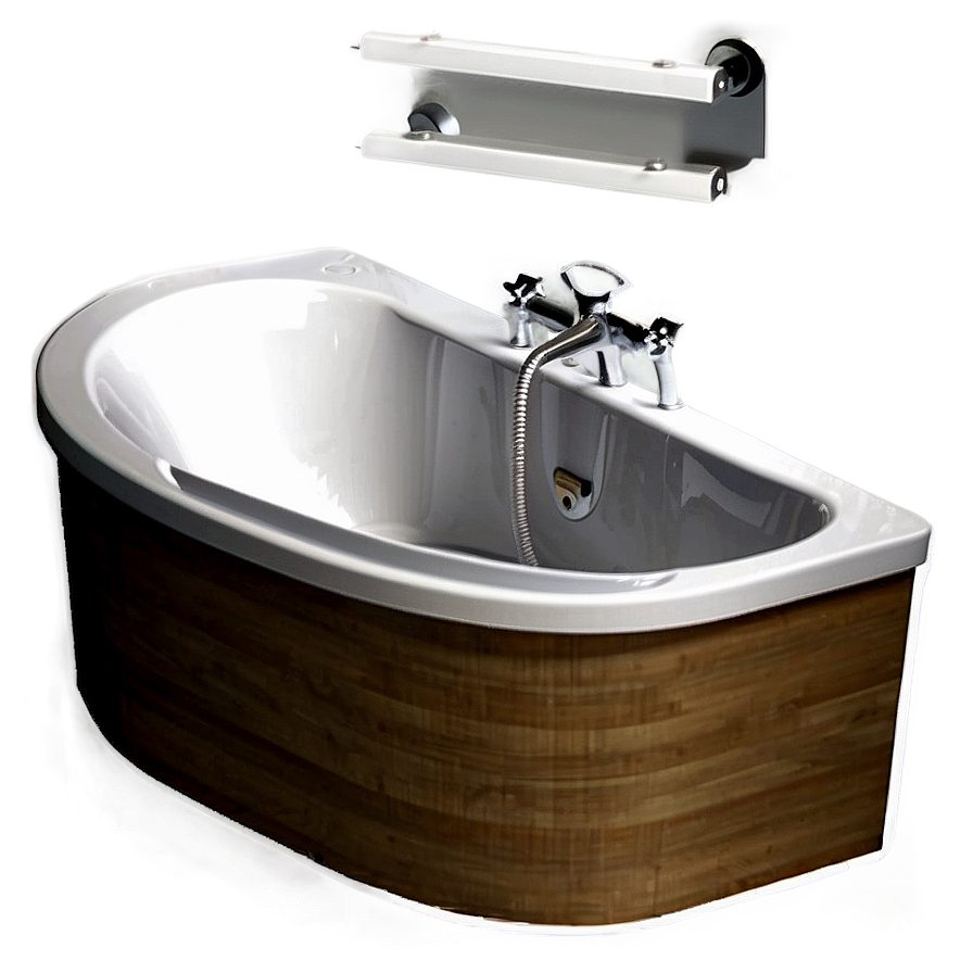 Space-saving Corner Tub Png 85 PNG Image