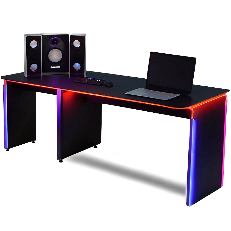 Space-saving Gaming Desk Png Eag56 PNG Image