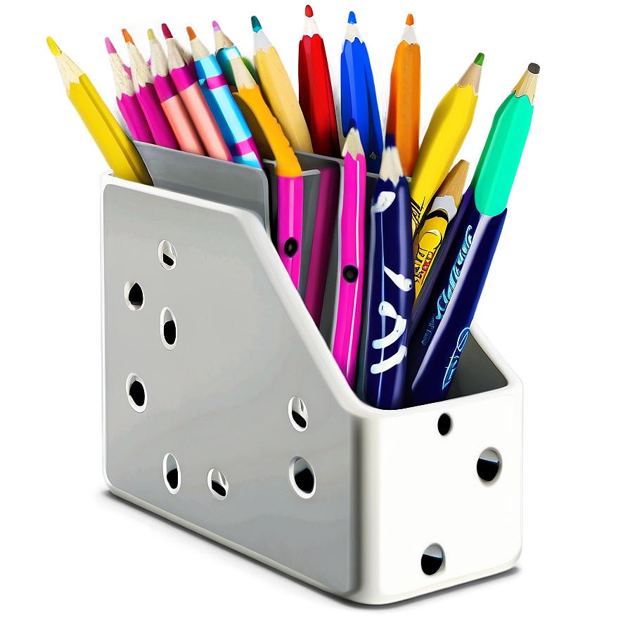 Space-saving Pencil Holder Png 06282024 PNG Image