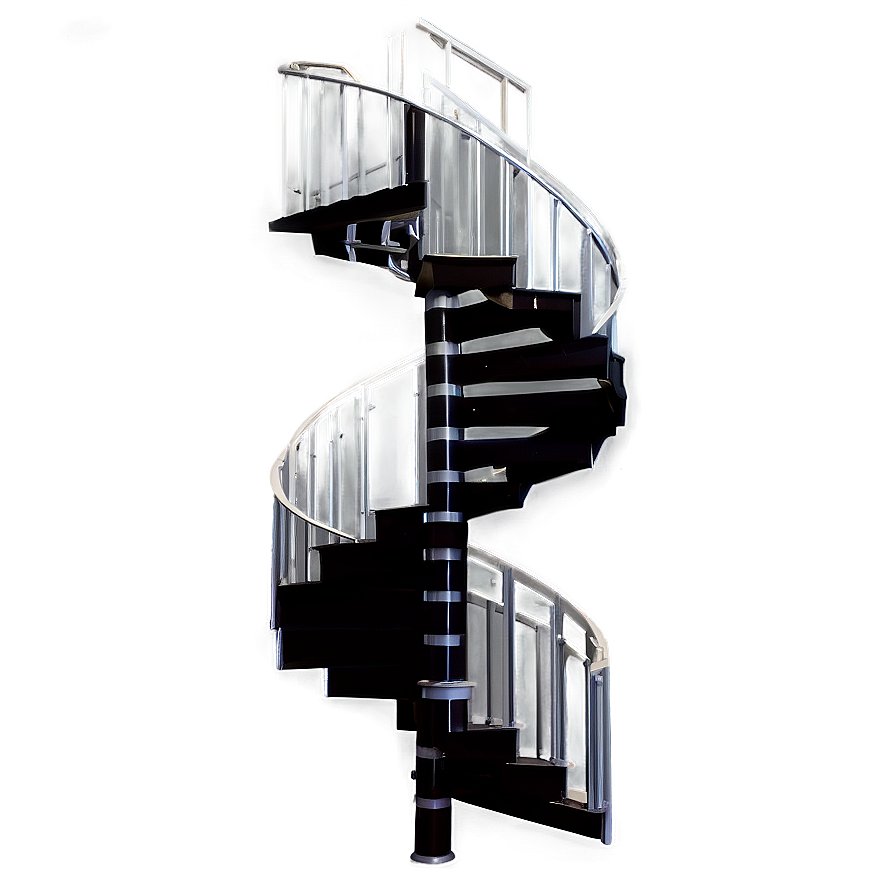 Space-saving Spiral Stairs Png Mub PNG Image