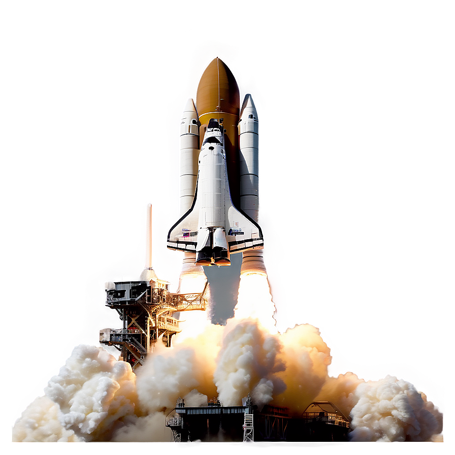 Space Shuttle Launch Png Jtu70 PNG Image