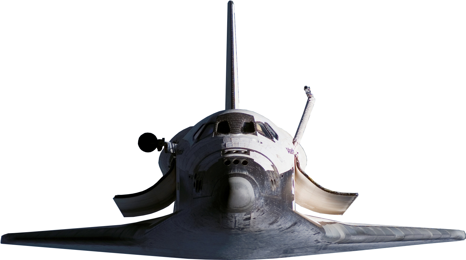 Space_ Shuttle_ Profile_ View PNG Image