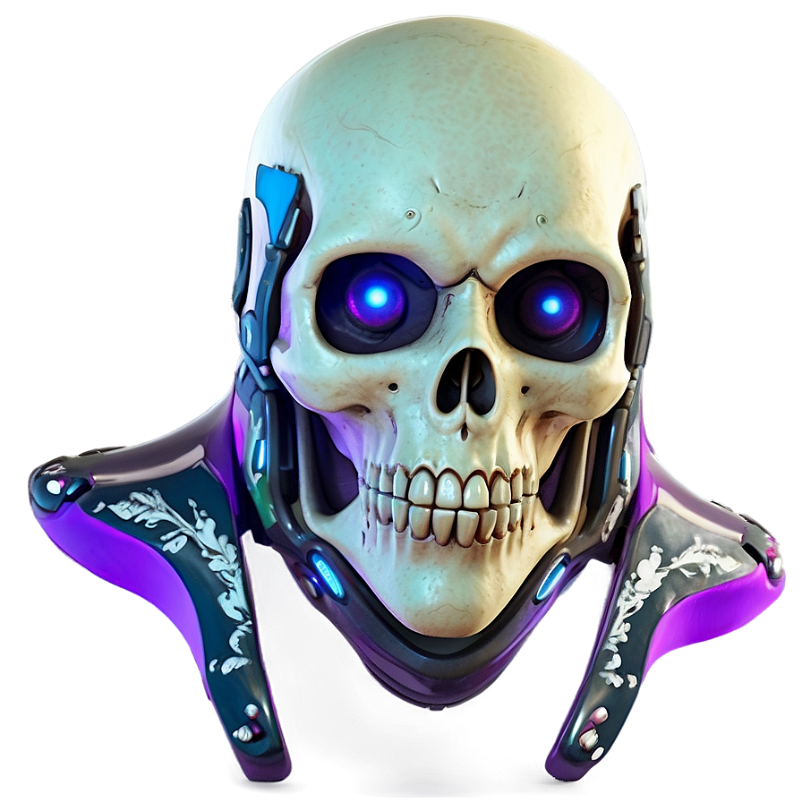 Space Skull Character Png B PNG Image