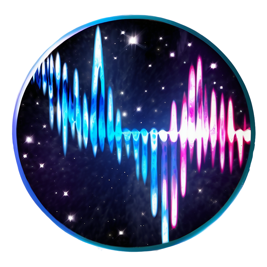 Space Sound Wave Png Ggb PNG Image