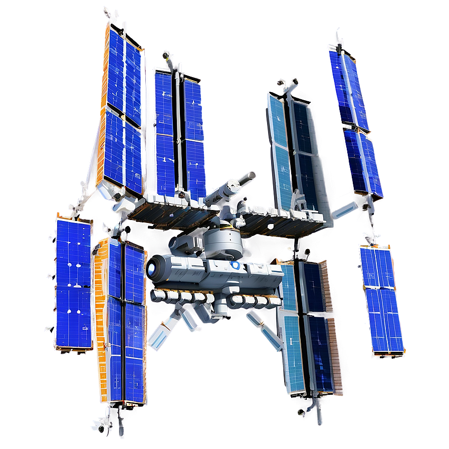 Space Station C PNG Image