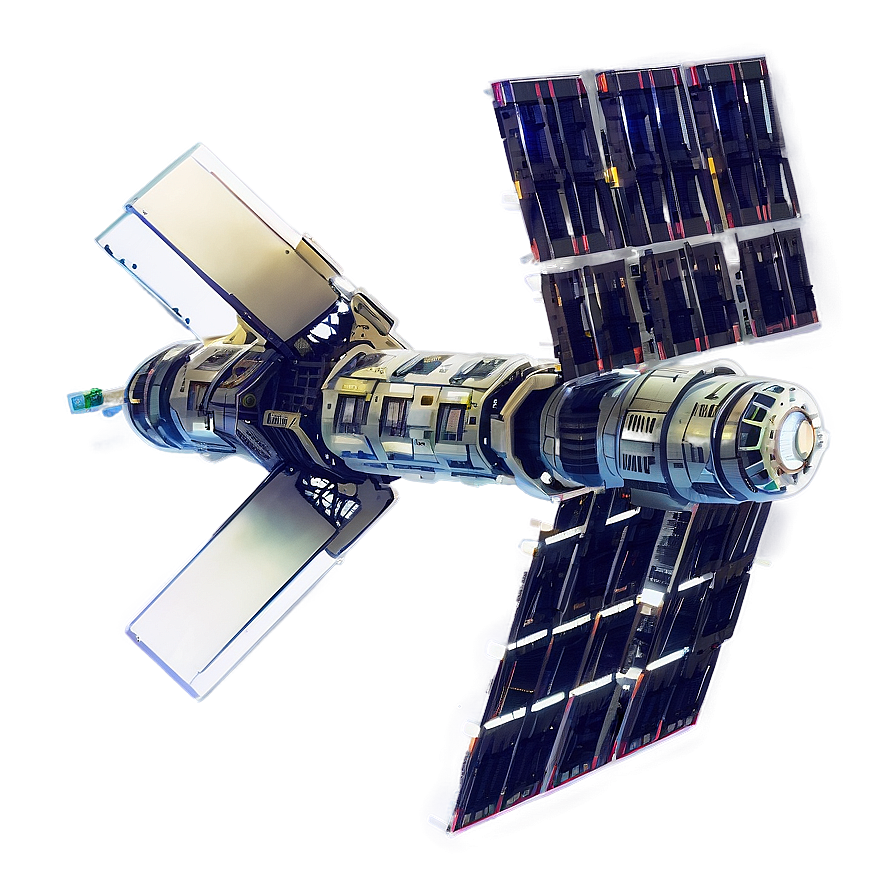 Space Station In Sci-fi Png Yii PNG Image