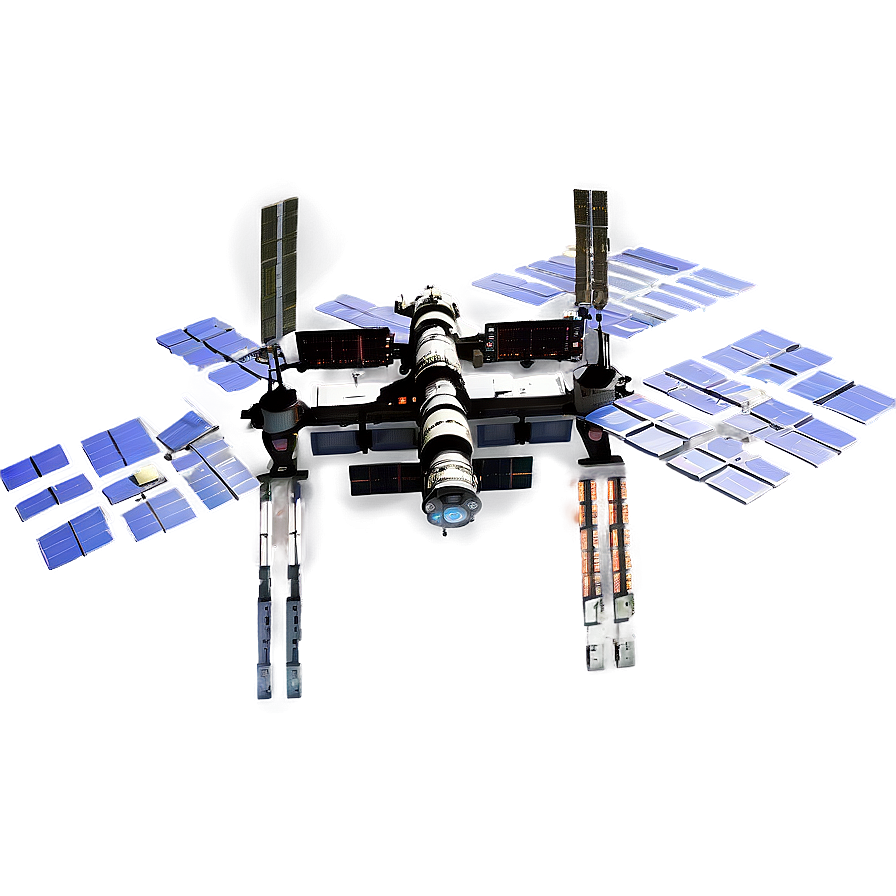 Space Station In The Cosmos Png 66 PNG Image