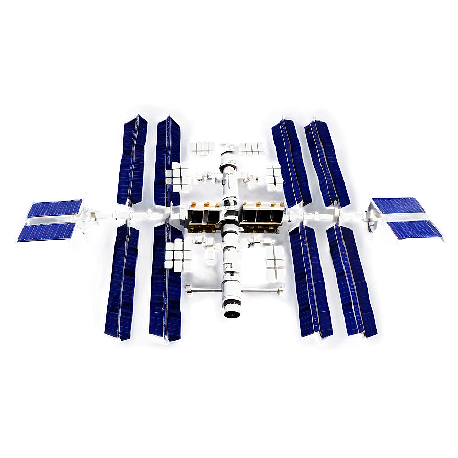 Space Station In The Cosmos Png Uai74 PNG Image