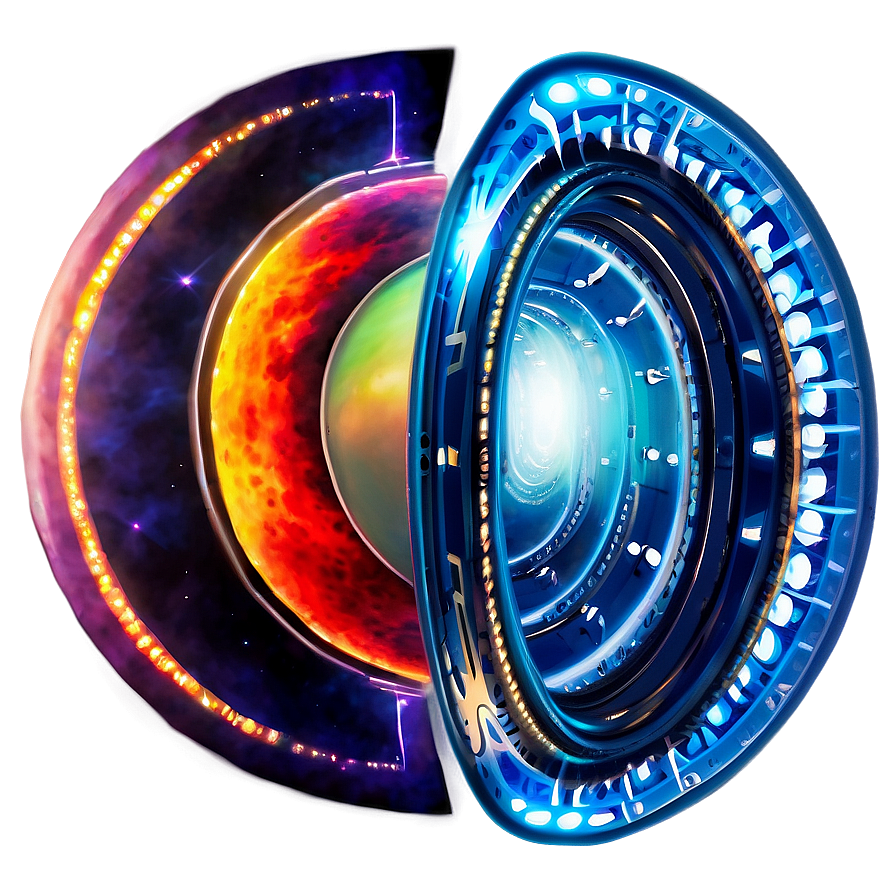 Space-time Continuum Portal Png 05212024 PNG Image