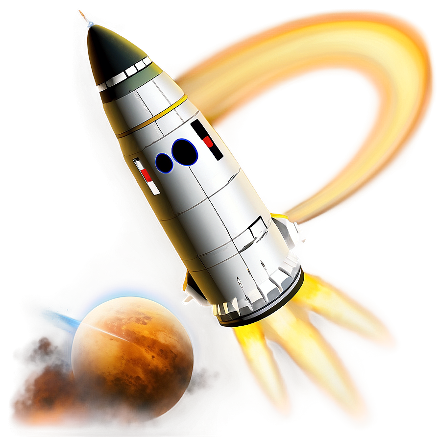 Space Tourism Rocket Png Wwk82 PNG Image