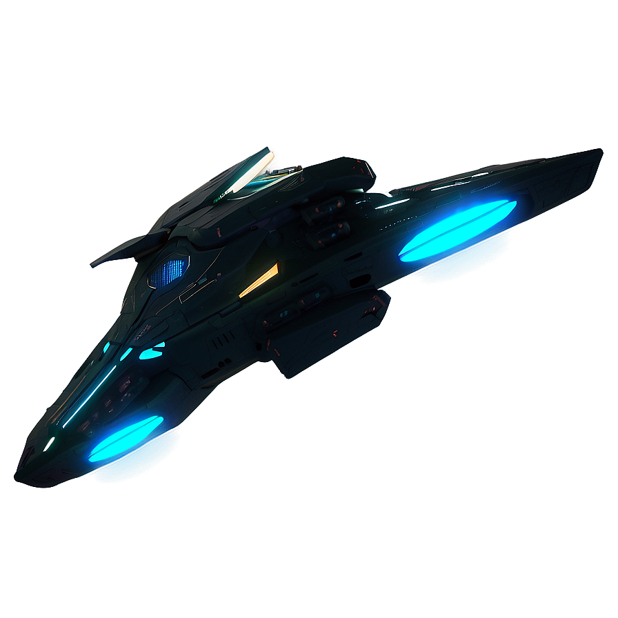 Spacecraft In Sci-fi Battle Png Ujv9 PNG Image