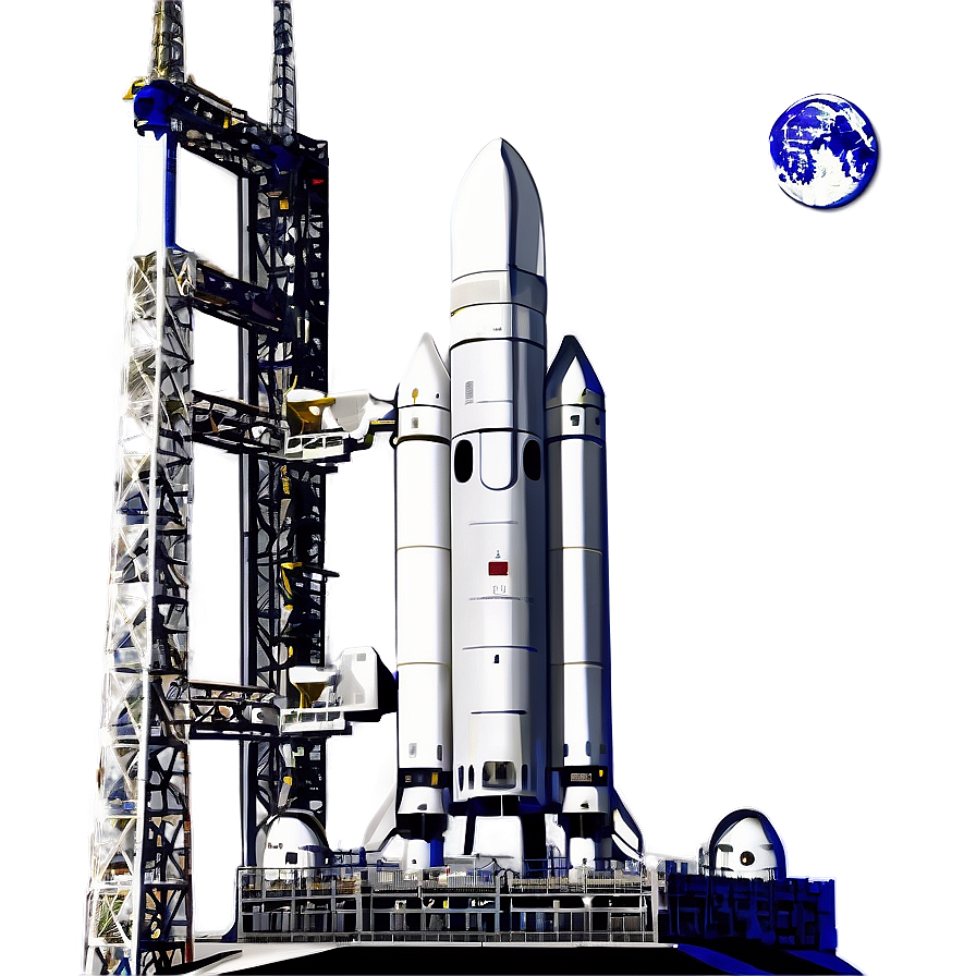 Spacecraft Launch Graphic Png Oft62 PNG Image