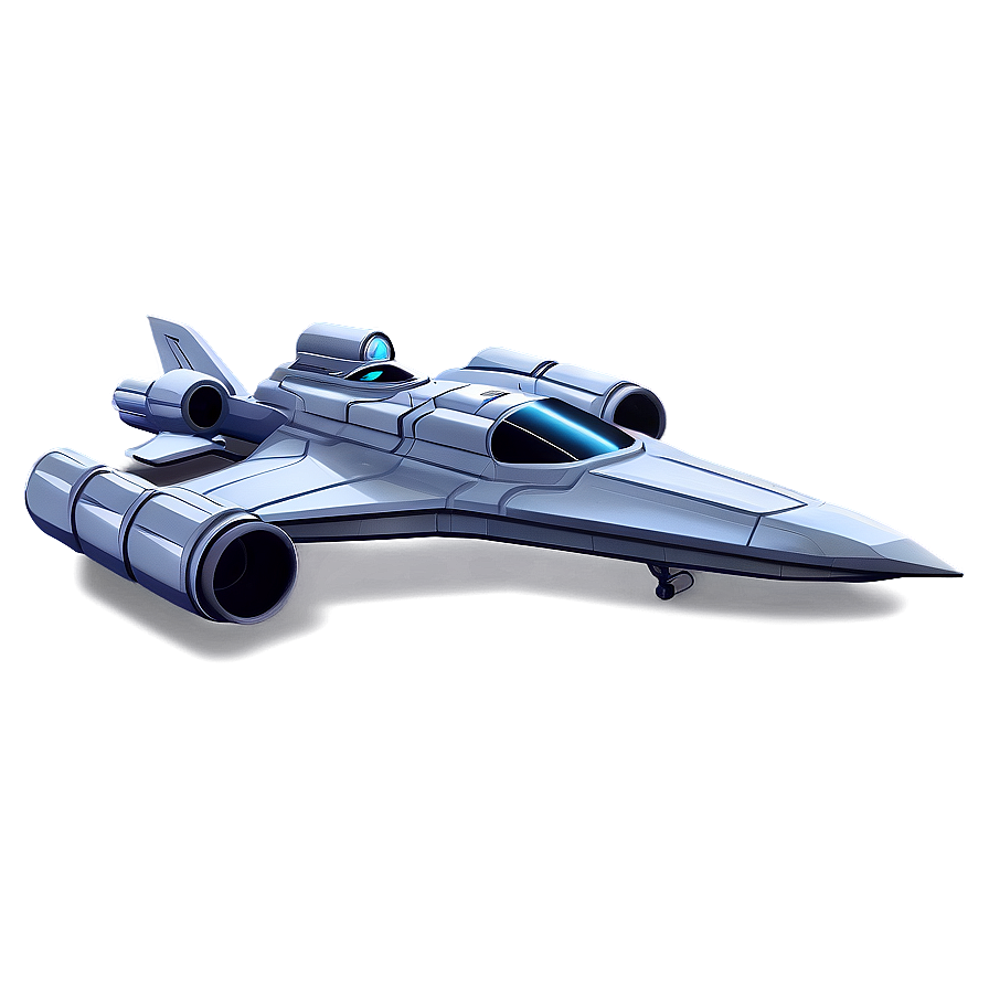 Spaceship Illustration Png Amx PNG Image