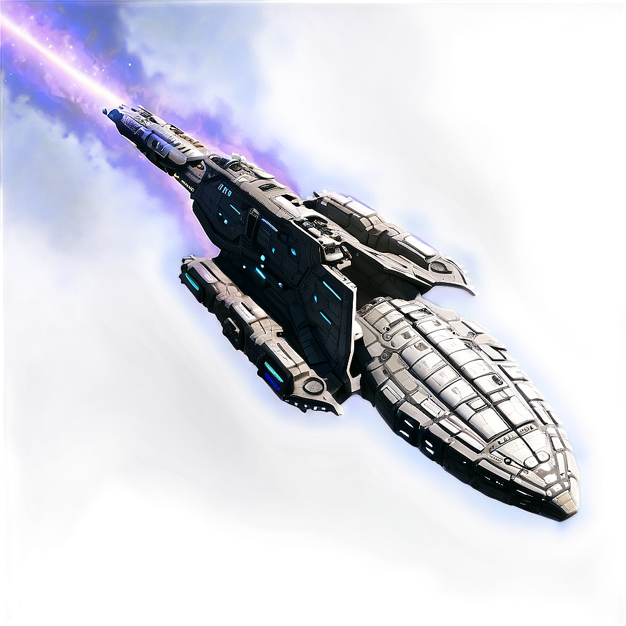 Spaceship In Galactic Core Png Jfc96 PNG Image