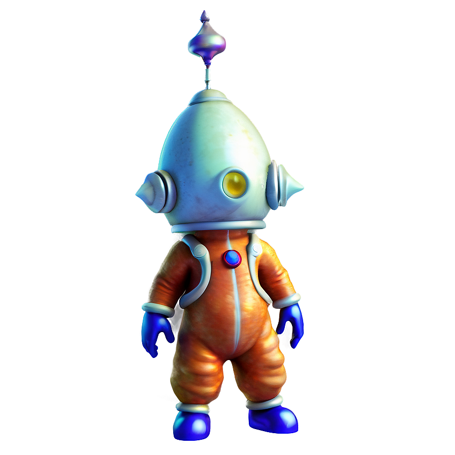 Spacesuit Olimar Illustration Png Oqa PNG Image