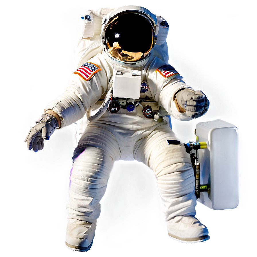 Spacewalk Repair Astronaut Png Vgn PNG Image