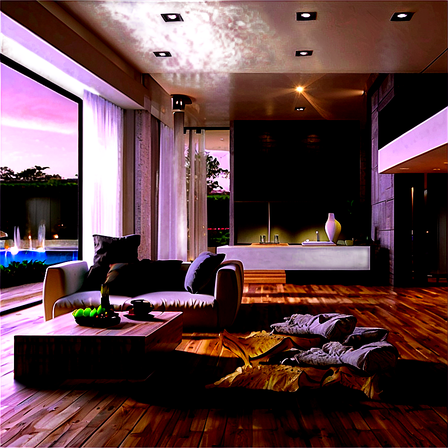 Spacious Living Room Interior Png Gxq PNG Image