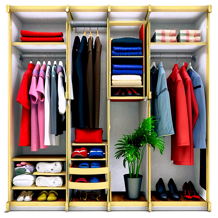 Spacious Walk-in Wardrobe Png Iuy39 PNG Image