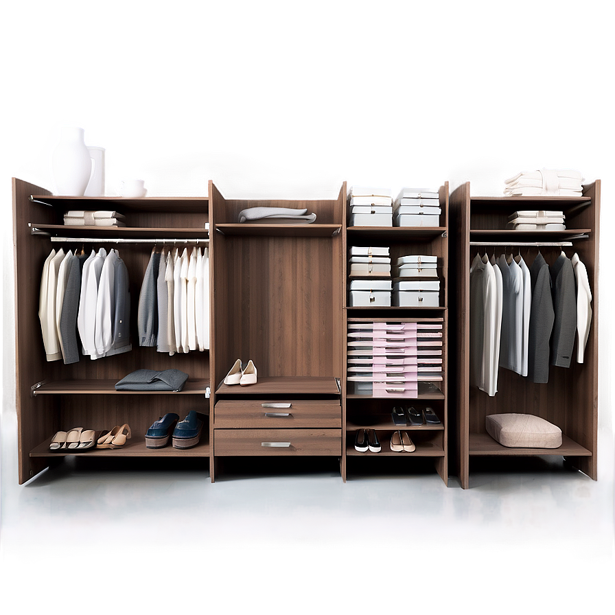 Spacious Walk-in Wardrobe Png Rrs PNG Image