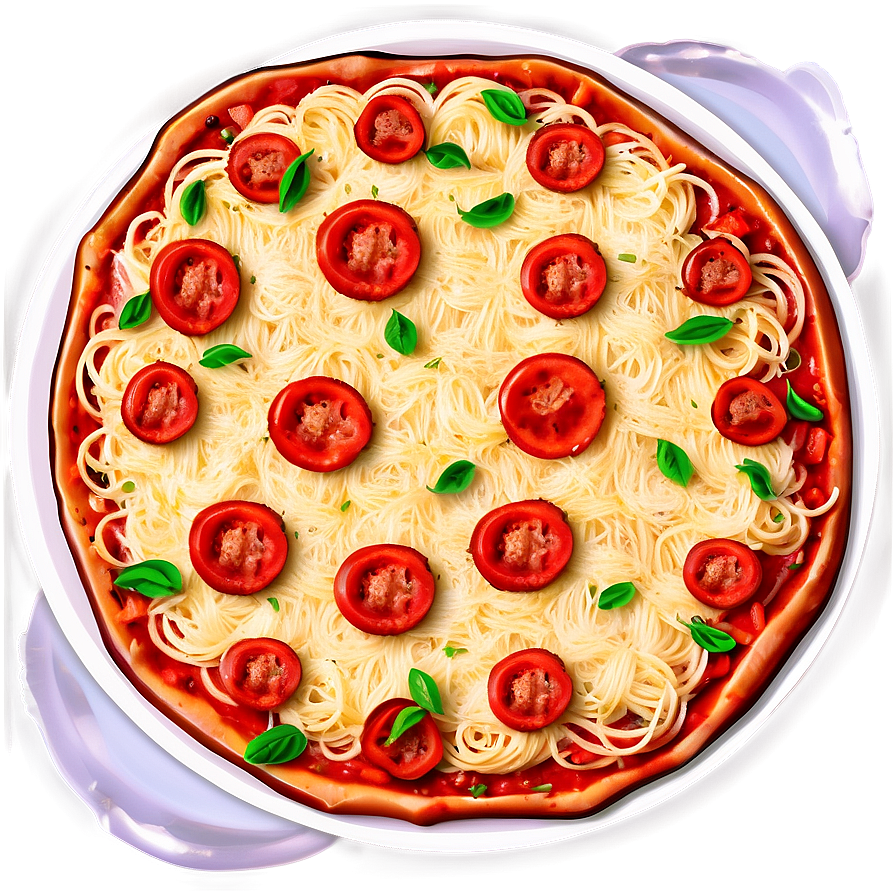 Spaghetti Pizza Png 69 PNG Image