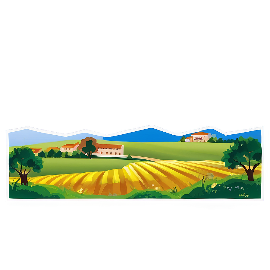 Spain Countryside Landscape Png 7 PNG Image