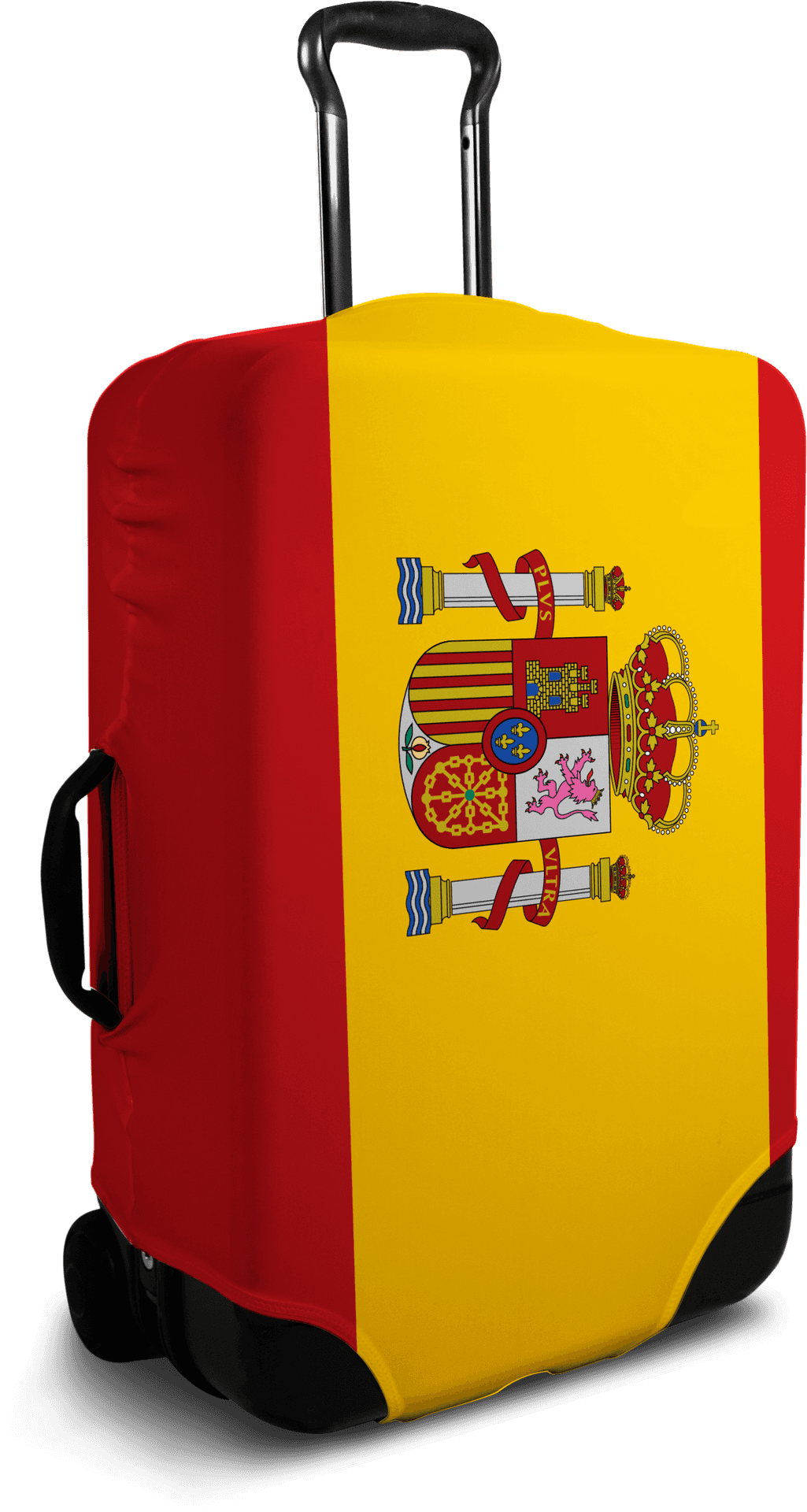 Spain Flag Luggage Cover PNG Image