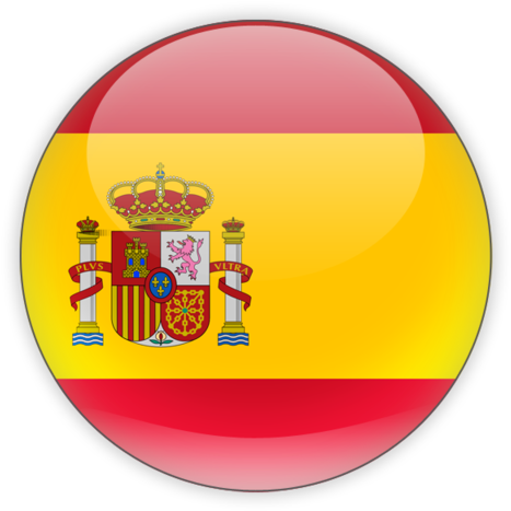 Spain National Emblem Button PNG Image