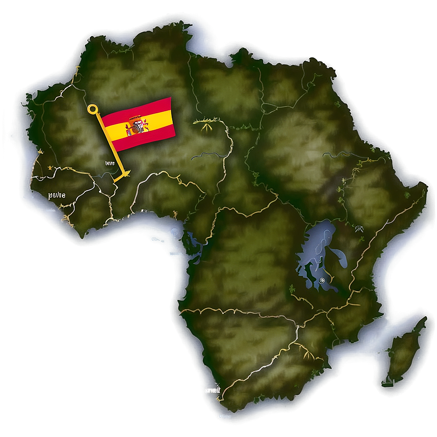 Spain World Map Location Png 06202024 PNG Image