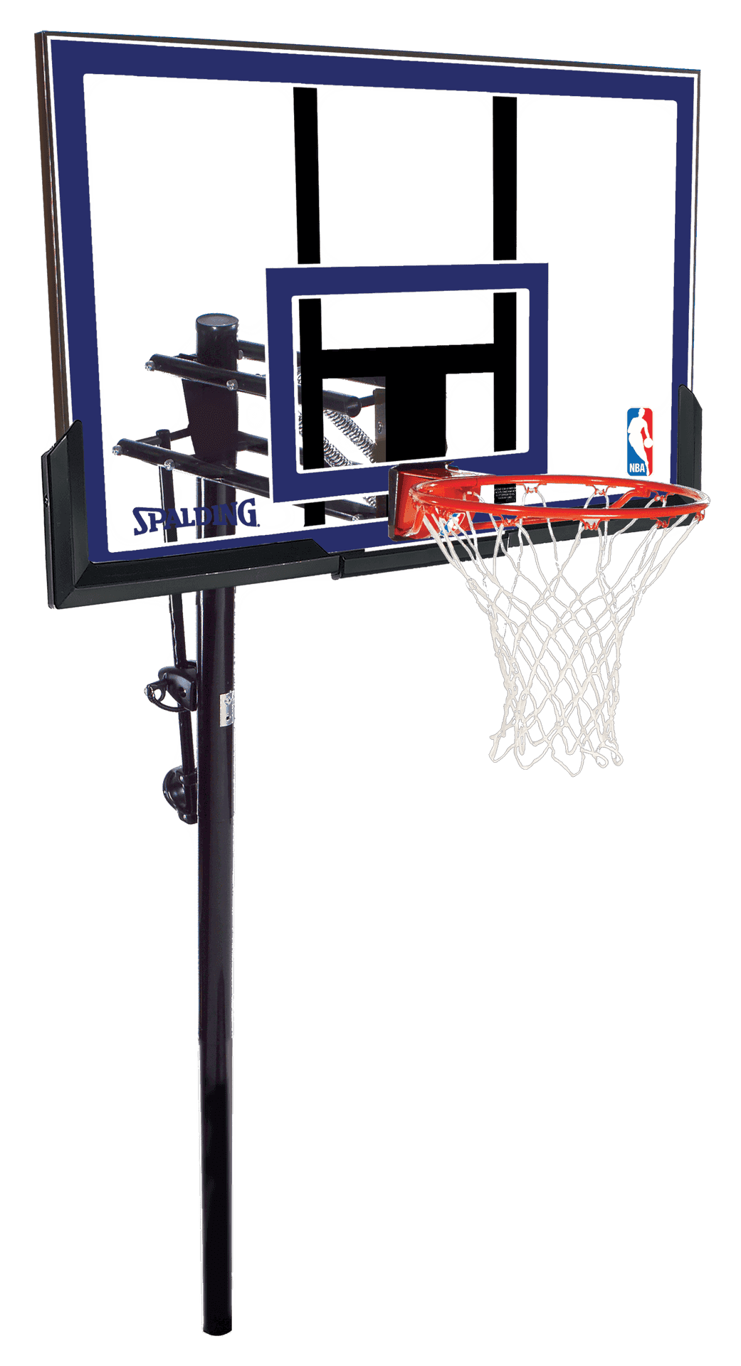 Spalding Basketball Hoop Transparent Background PNG Image