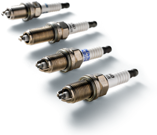 Spark Plugs Set PNG Image