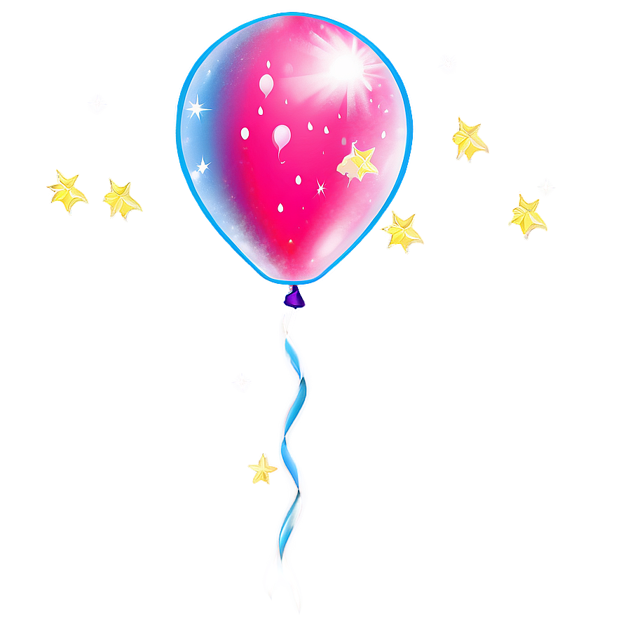 Sparkle Balloon Emoji Png 93 PNG Image