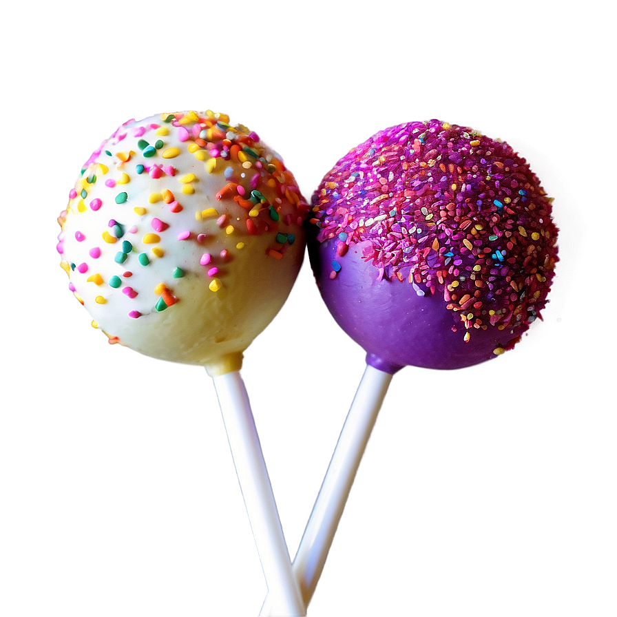 Sparkle Cake Pop Png Vgy PNG Image