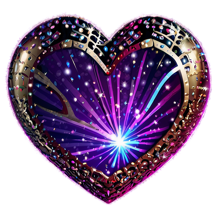 Sparkle Heart Png 04292024 PNG Image