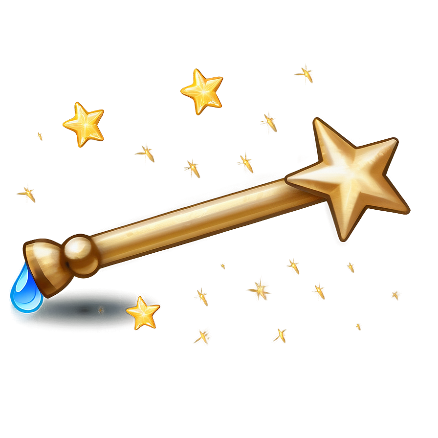 Sparkle Magic Wand Emoji Png Wey57 PNG Image