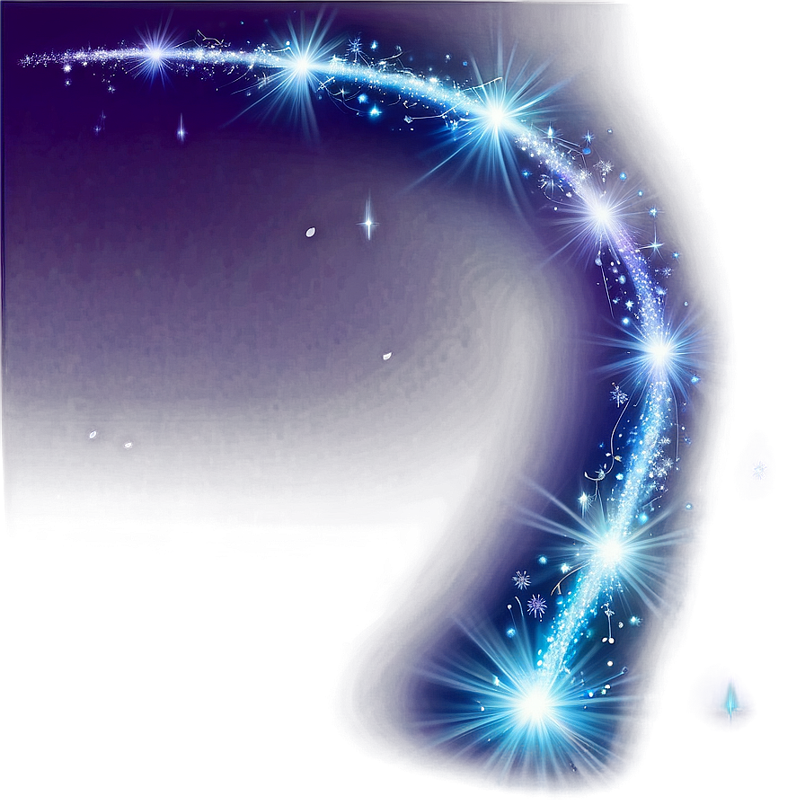 Sparkle Trail Effect Png Hvb40 PNG Image