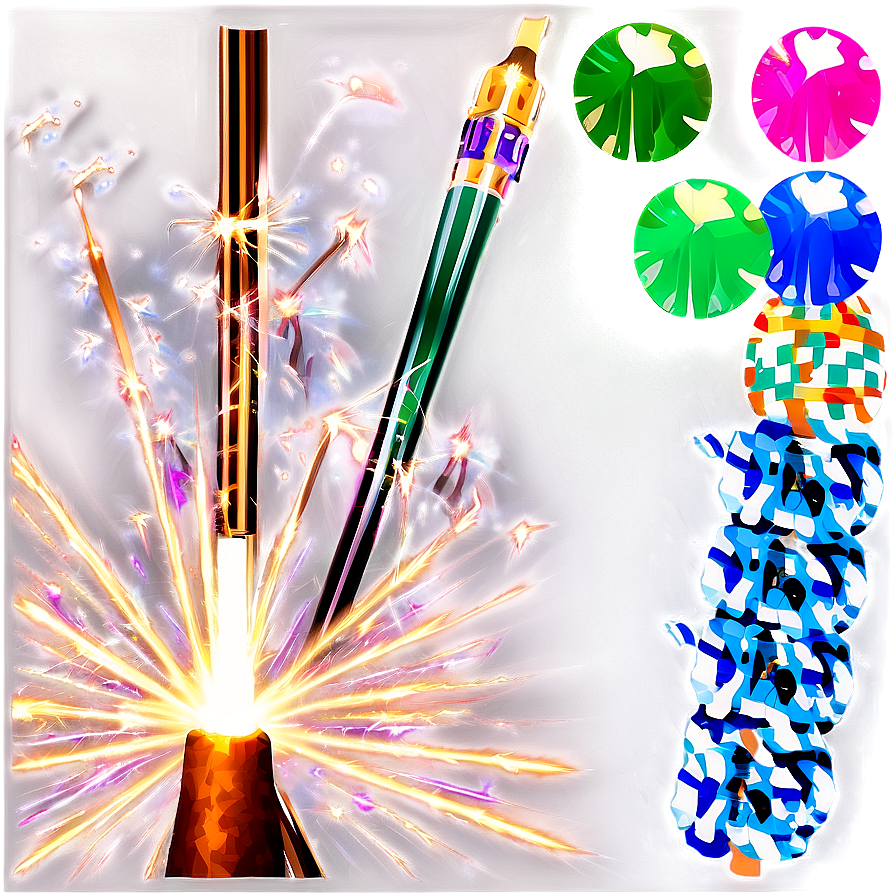 Sparklers B PNG Image