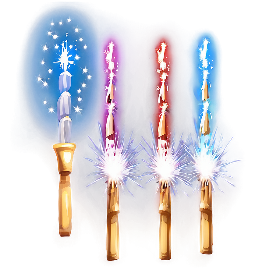 Sparklers Magic Light Png Bst PNG Image