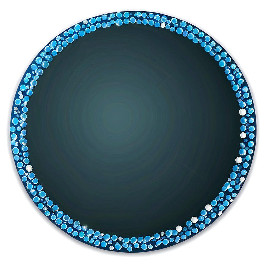 Sparkling Blue Circle Png Sxy28 PNG Image