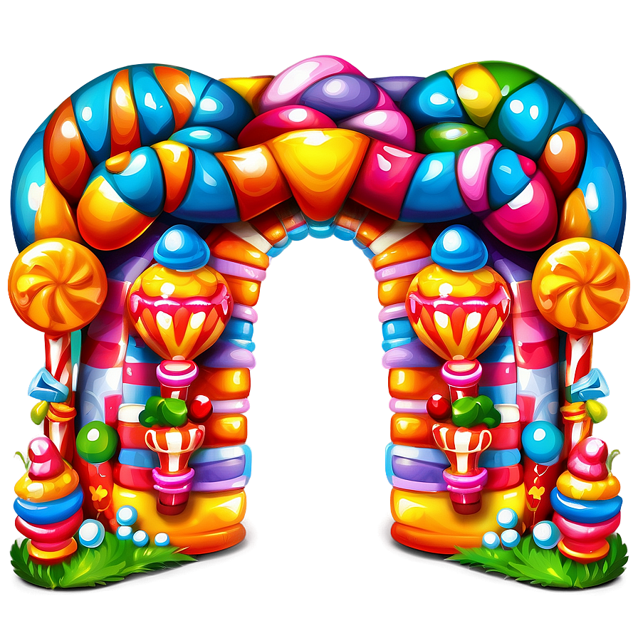 Sparkling Candyland Entrance Png 82 PNG Image