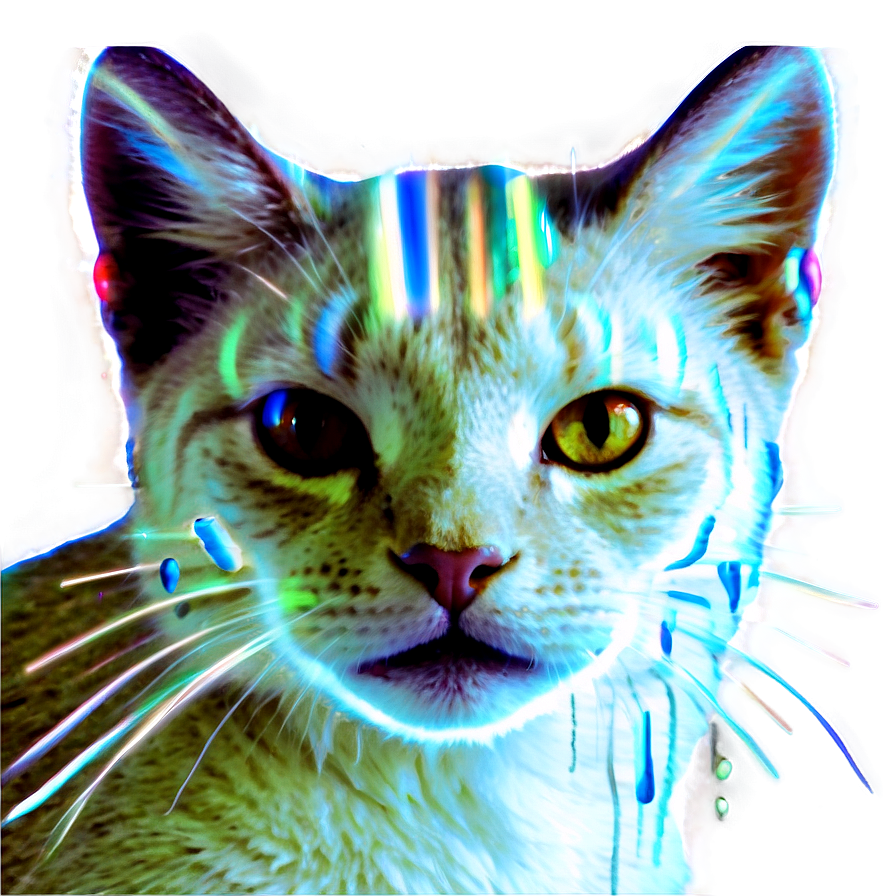 Sparkling Cat Filter Png 06282024 PNG Image