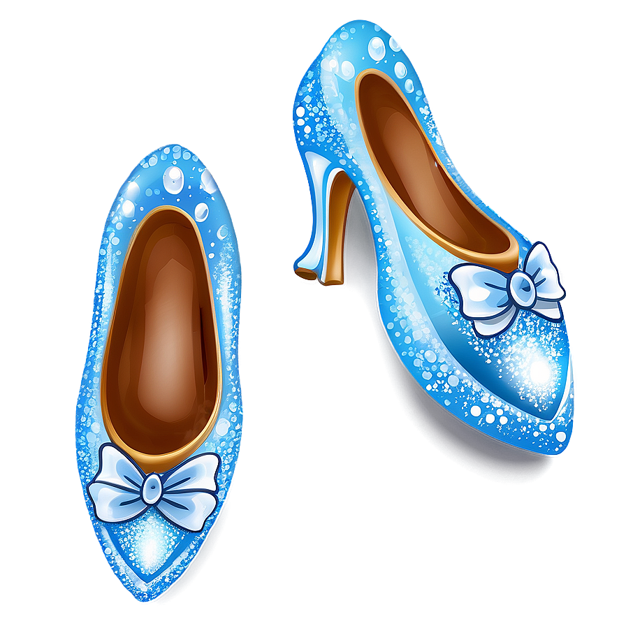 Sparkling Cinderella Slipper Graphic Png Hjp44 PNG Image