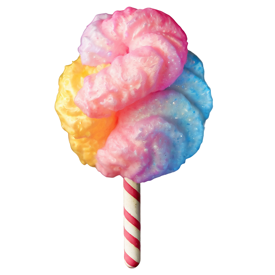 Sparkling Cotton Candy Stick Png 89 PNG Image