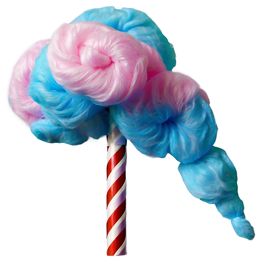 Sparkling Cotton Candy Stick Png Cic89 PNG Image