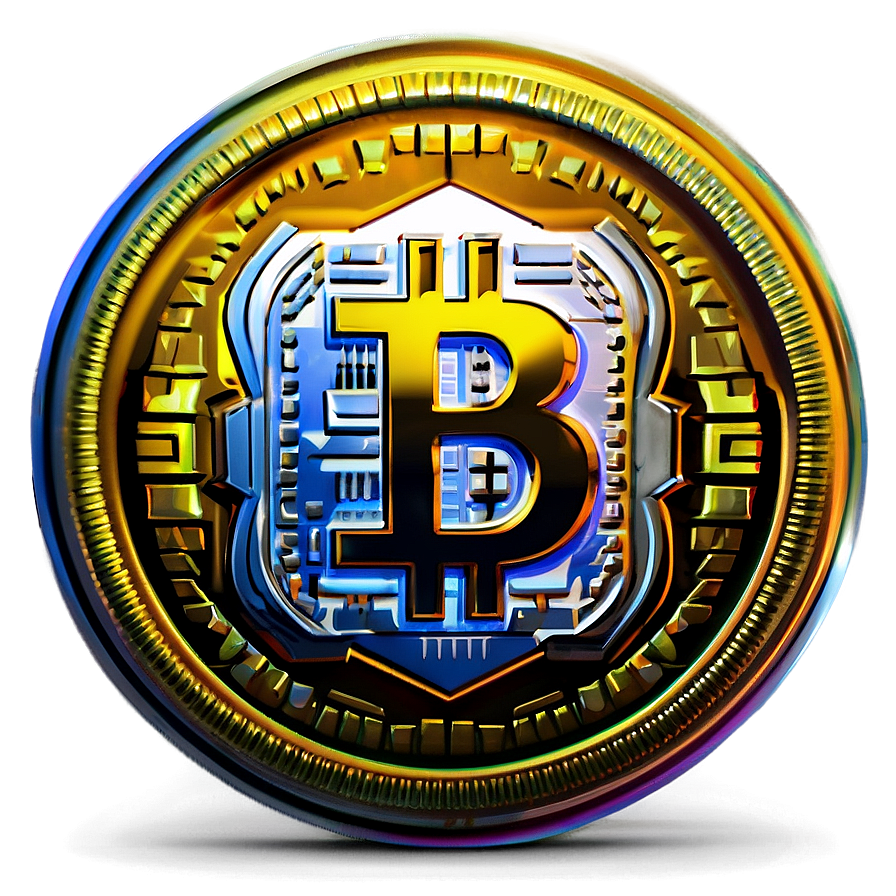 Sparkling Crypto Coin Png Ftt PNG Image