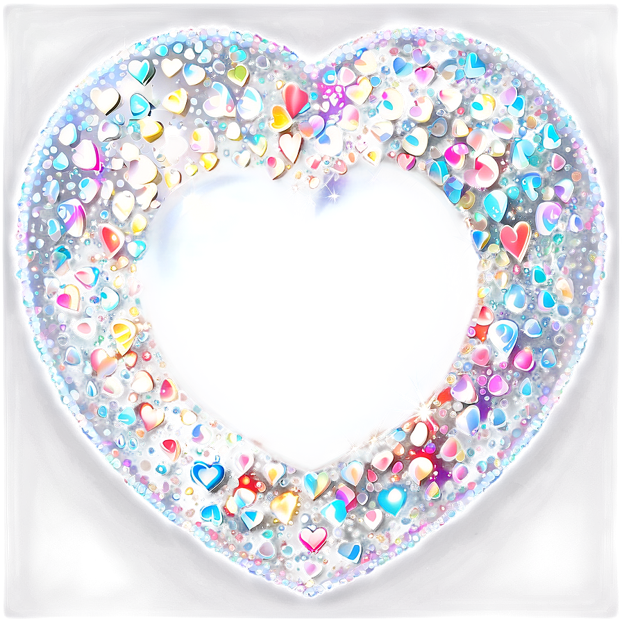 Sparkling Cute Heart Png 9 PNG Image