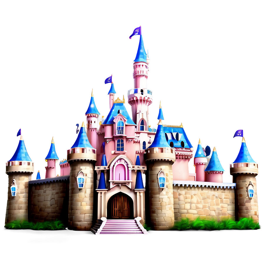 Sparkling Disney Castle Png 16 PNG Image