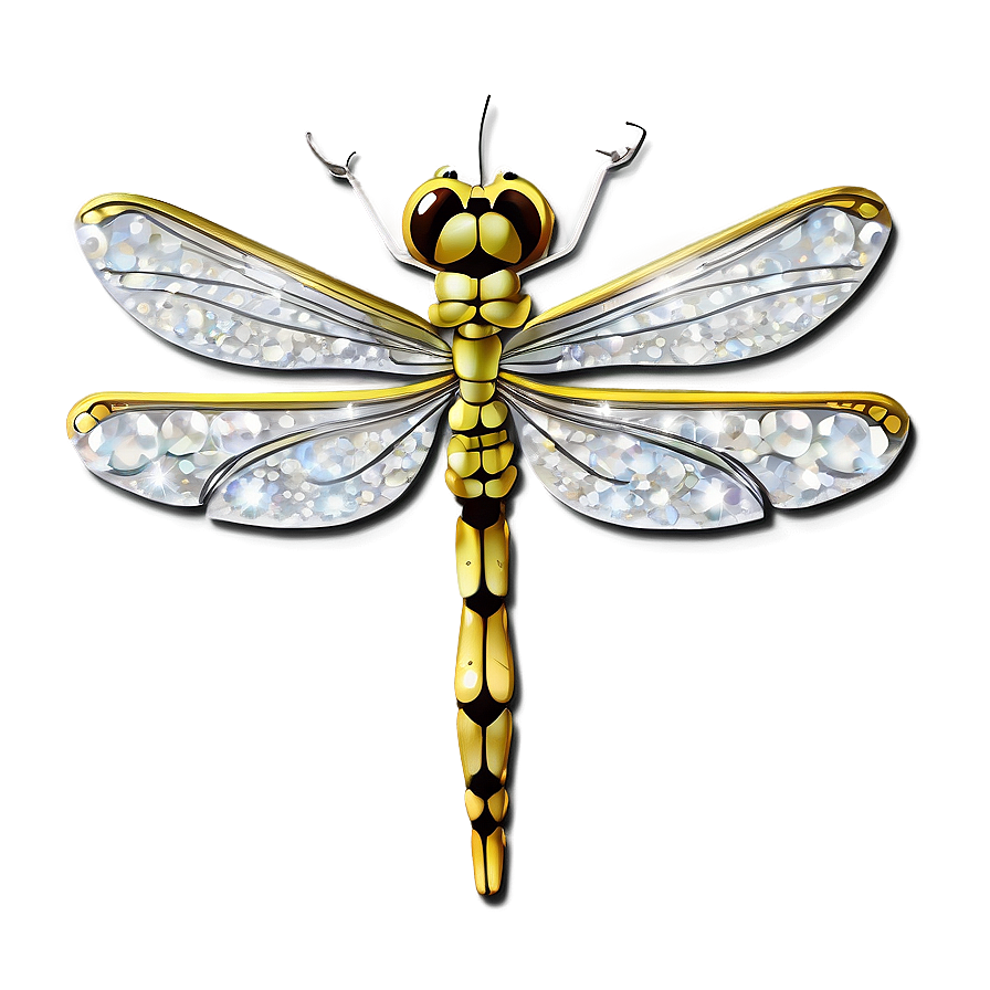 Sparkling Dragonfly Png 88 PNG Image