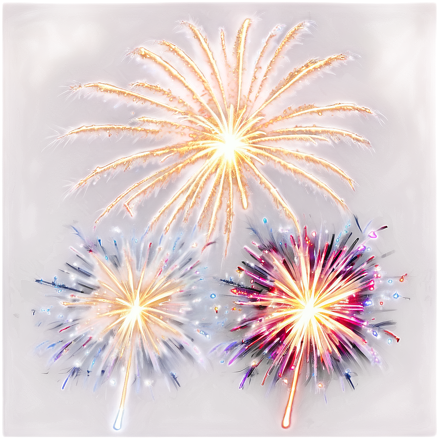 Sparkling Fireworks Png 05212024 PNG Image